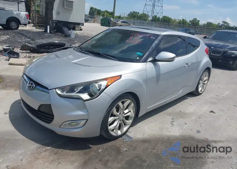 2012 Hyundai Veloster Base W/Black из США, поврежденный, VIN KMHTC6ADXCU028115